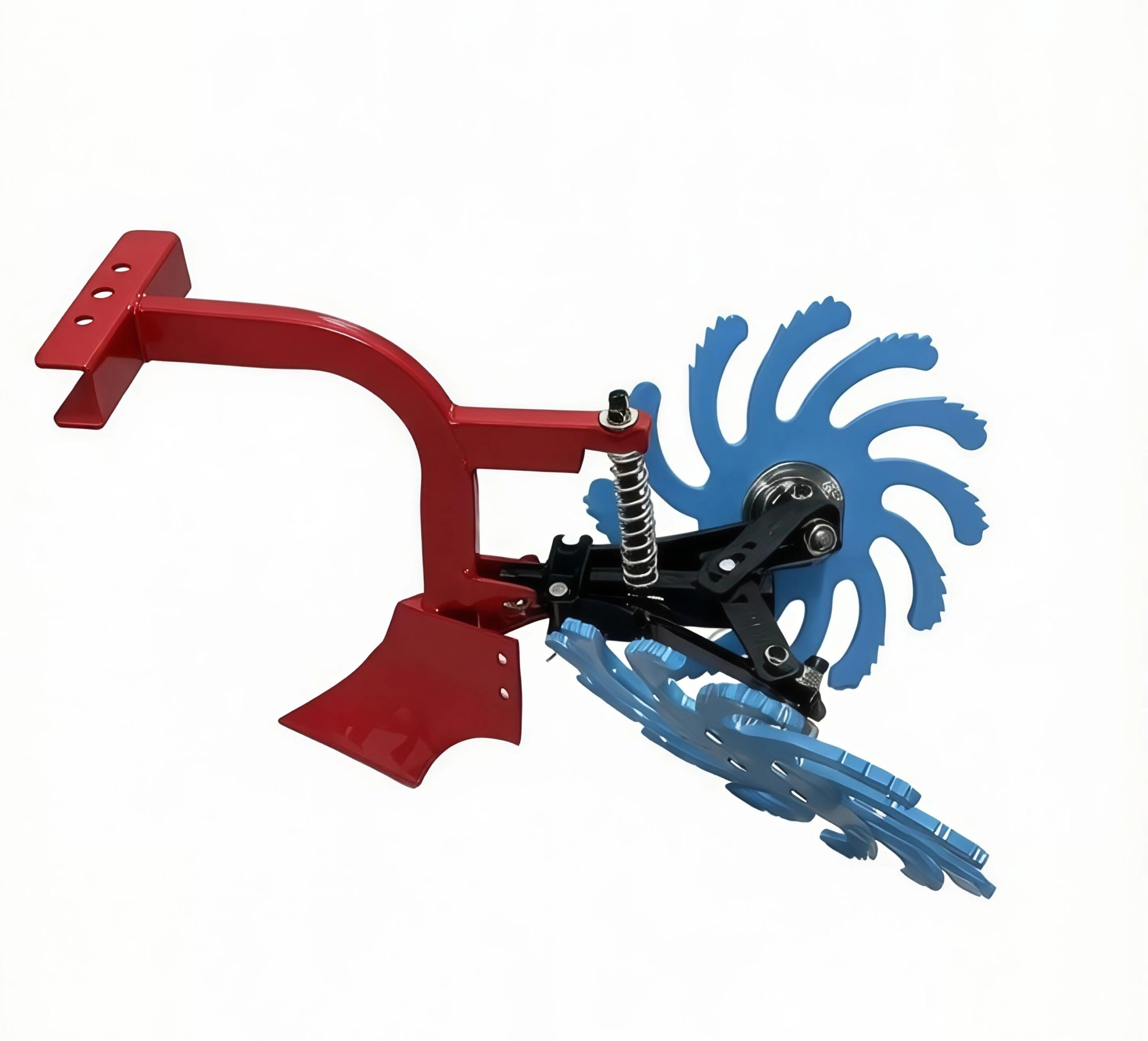 Gasoline powered single chain track hilling up machine - Image 2